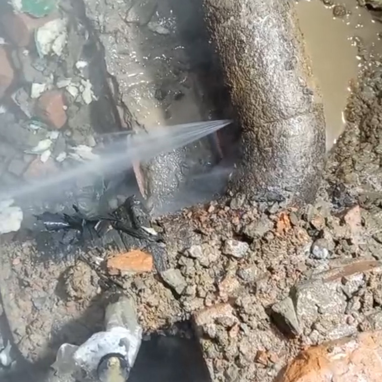 福州供暧管道漏水检测及维修4