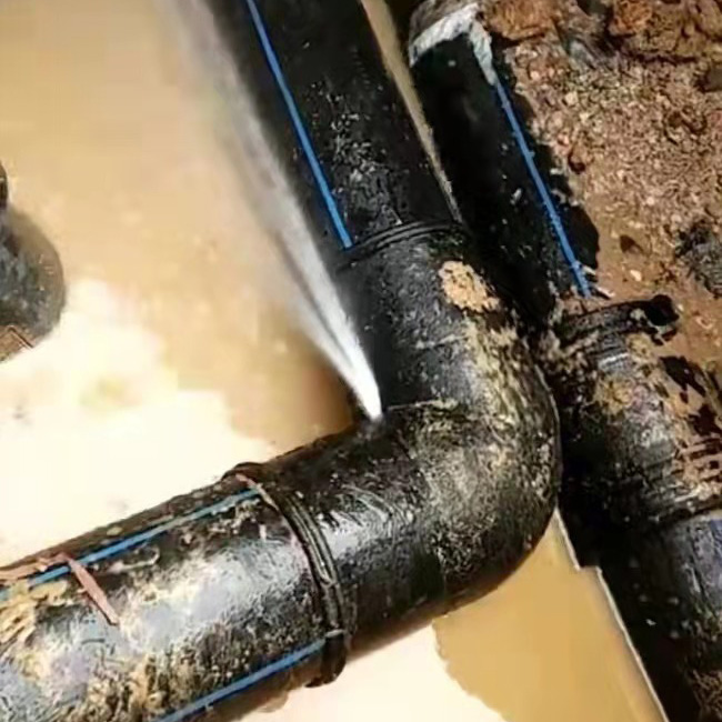 福州PE管道漏水检测及维修9